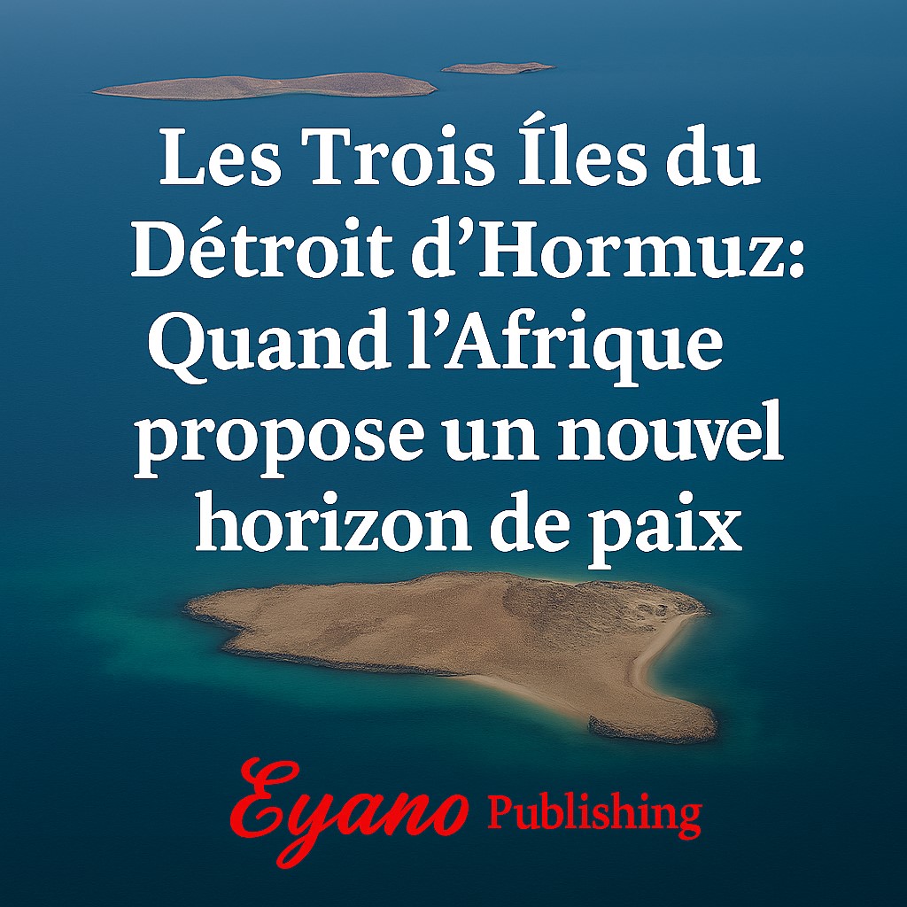 Les Trois Îles du Détroit d’Hormuz :
Quand l’Afrique ose proposer un nouvel horizon de paix dans l’un des corridors énergétiques les plus stratégiques du monde.
Une vision panafricaine, neutre et audacieuse, portée par Eyano Publishing.